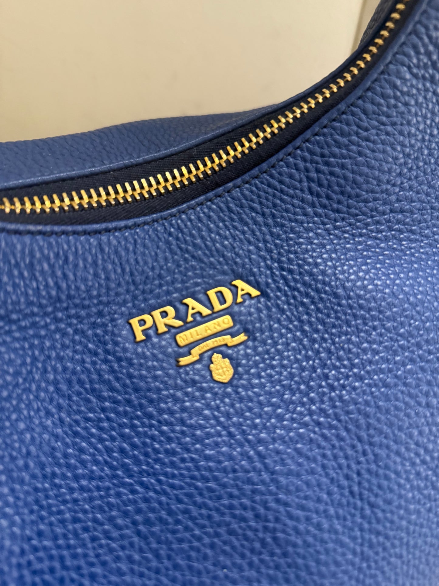 Prada Vitello Hobo Bag
