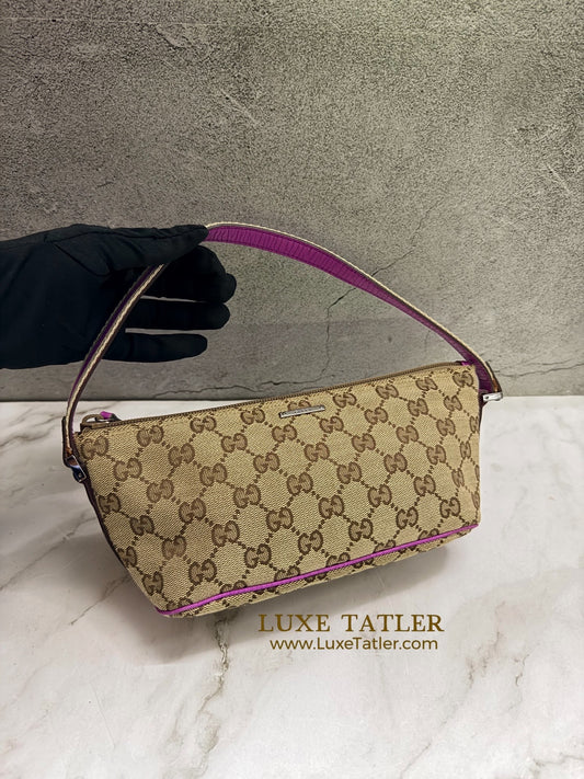 Gucci GG canvas Pouchette