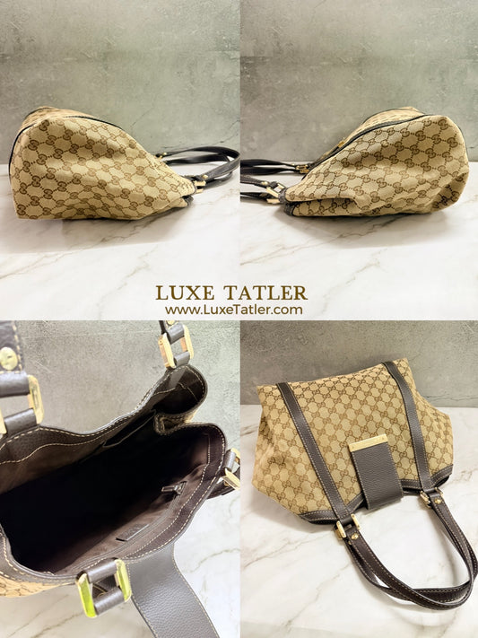 Gucci GG Canvas Tote Bag