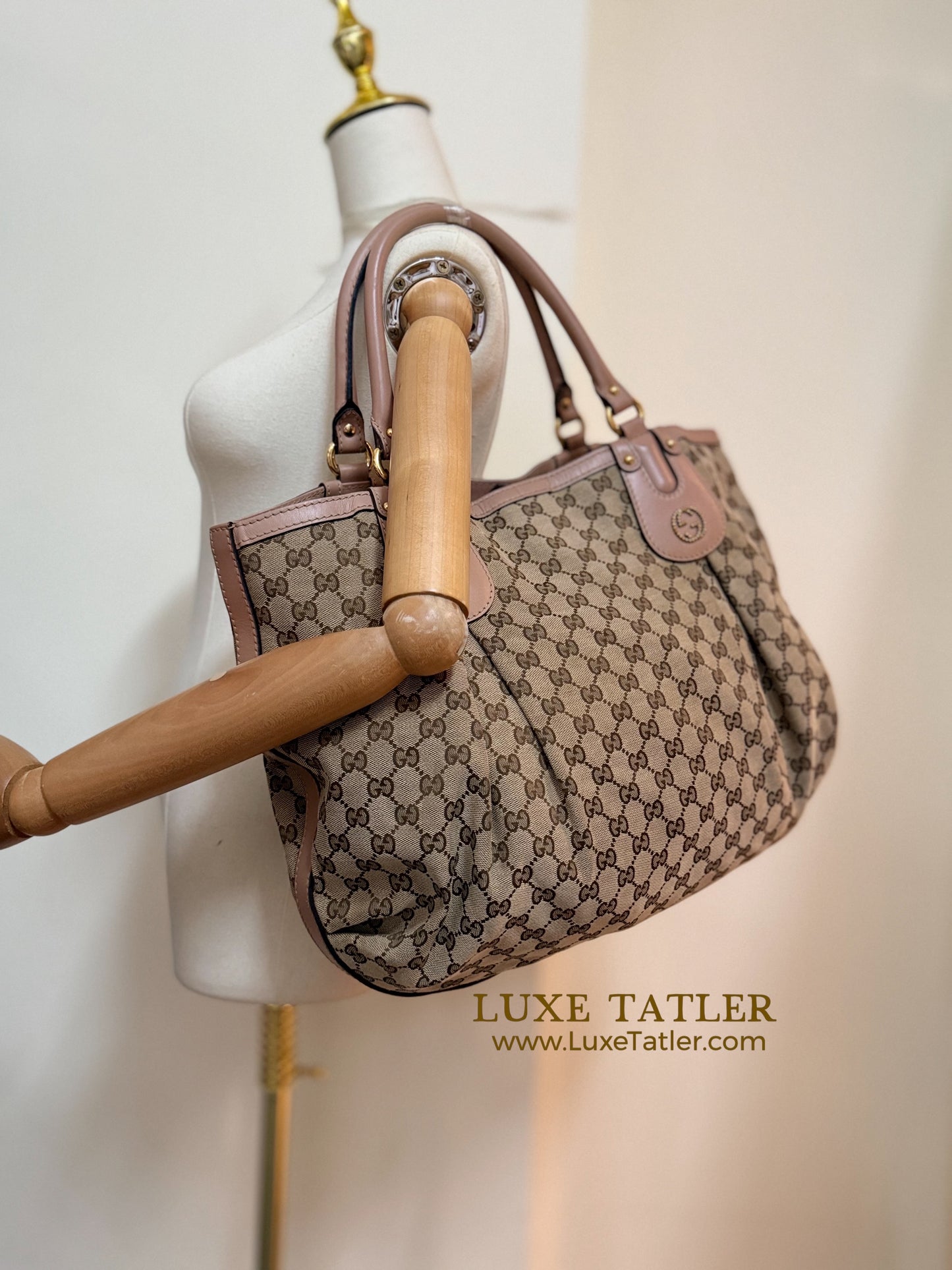 Gucci GG Canvas Sukey Tote