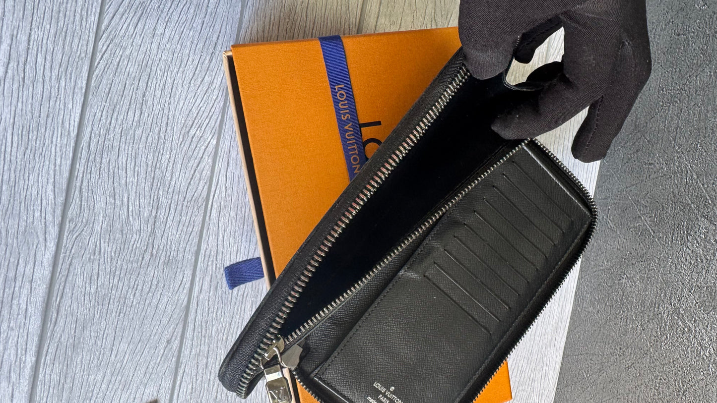 Louis Vuitton Graphite Zippy Wallet