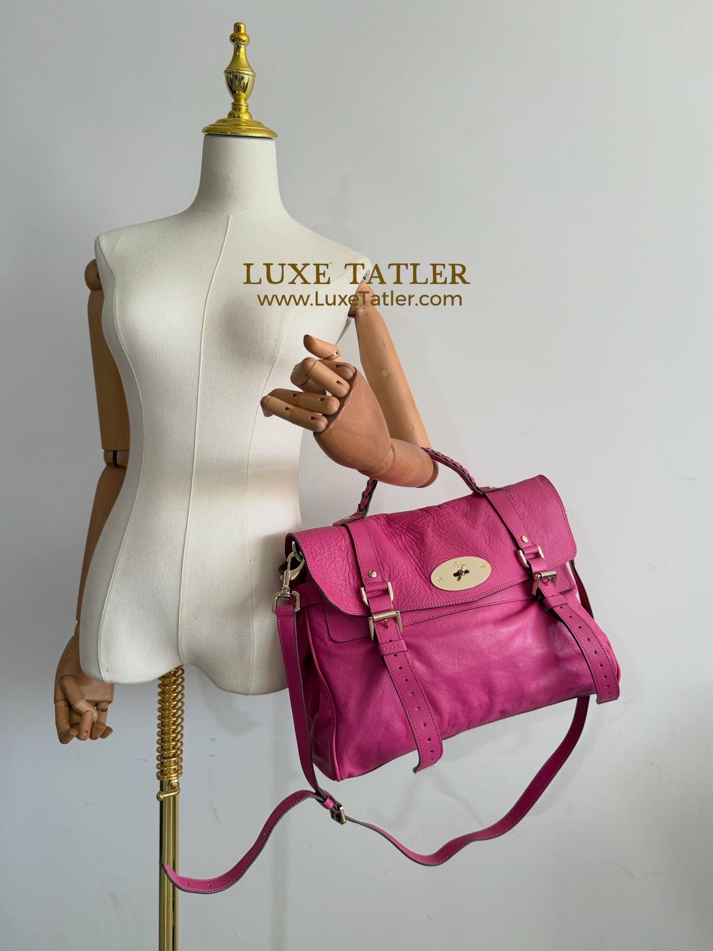 Mulberry Alexa Satchel with strap