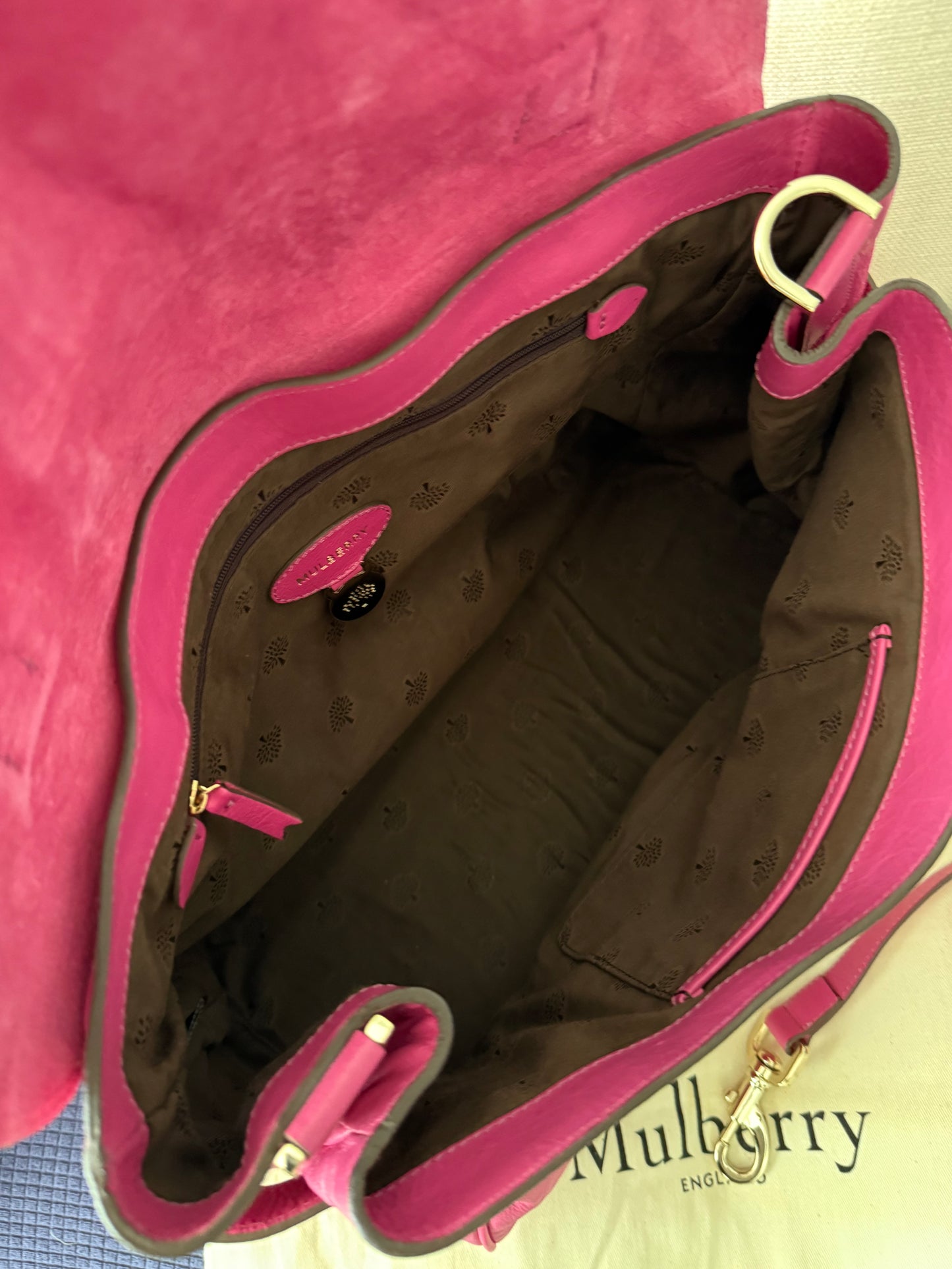 Mulberry Alexa Satchel with strap