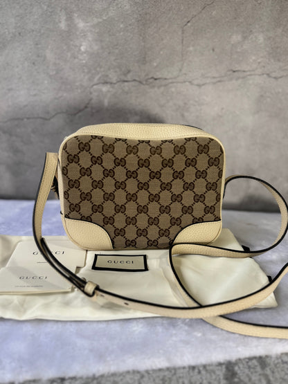 Gucci Bree Canvas Crossbody Bag