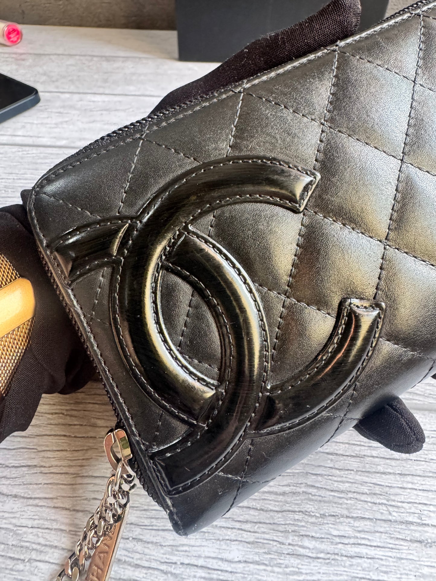 Chanel Cambon Zipped Wallet