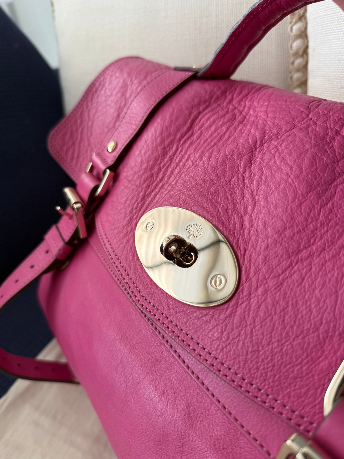 Mulberry Alexa Satchel with strap