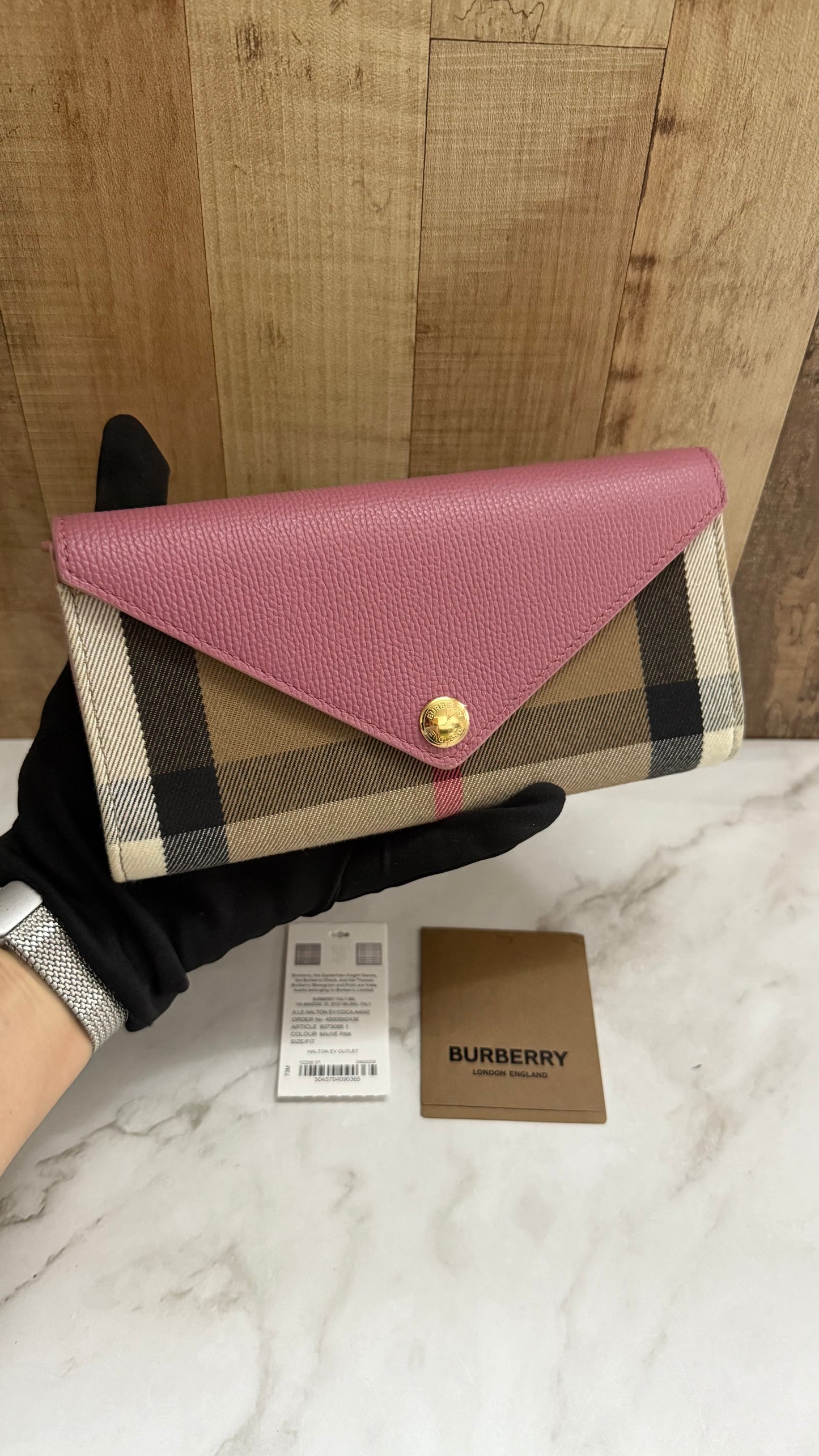 Burberry Long Wallet