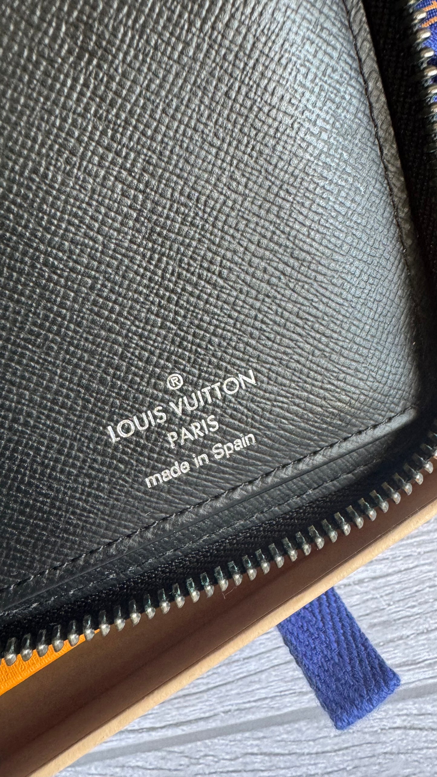 Louis Vuitton Graphite Zippy Wallet