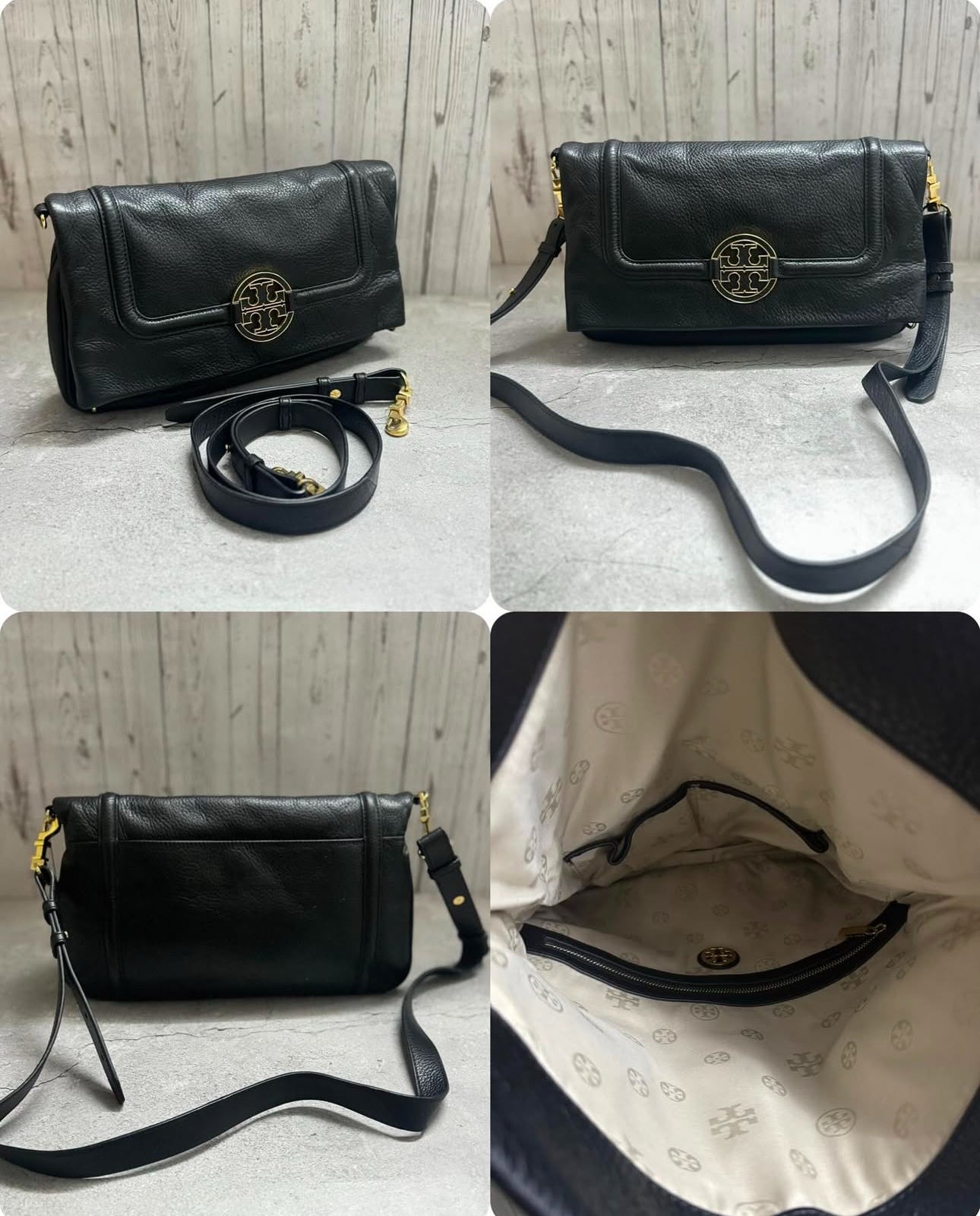 Tory Burch Foldover Two Way Bag