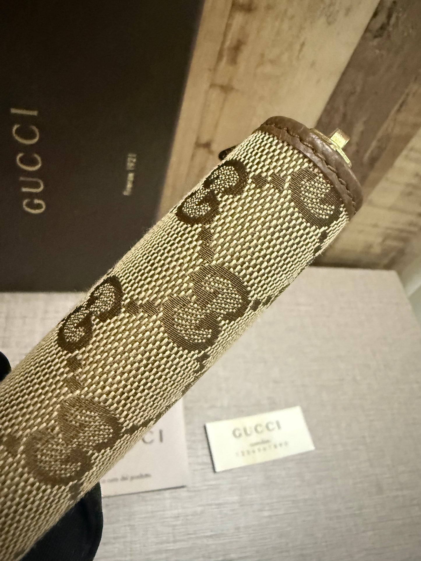 Gucci Monogram Canvas wallet