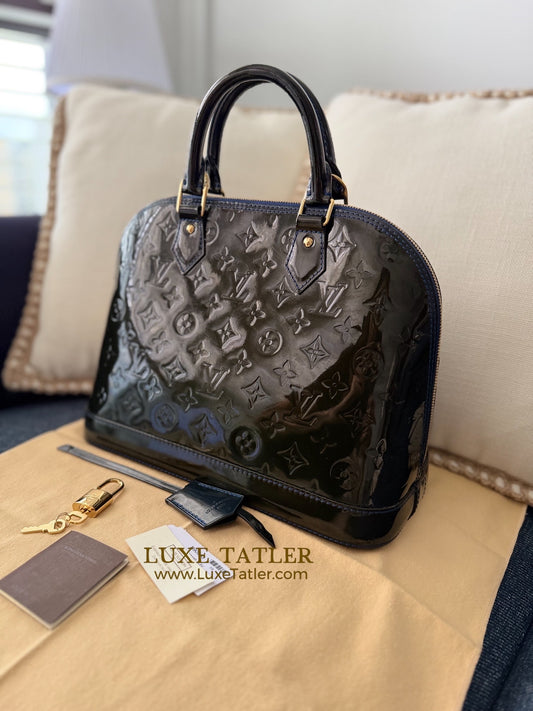 Louis Vuitton Patent Alma