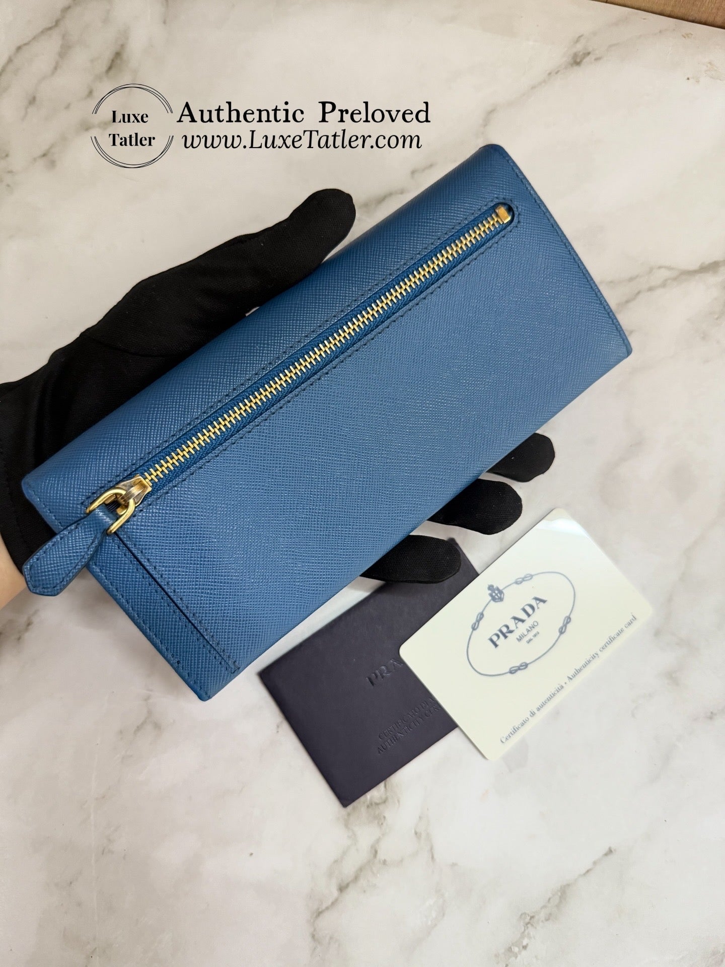 Prada Saffiano Wallet