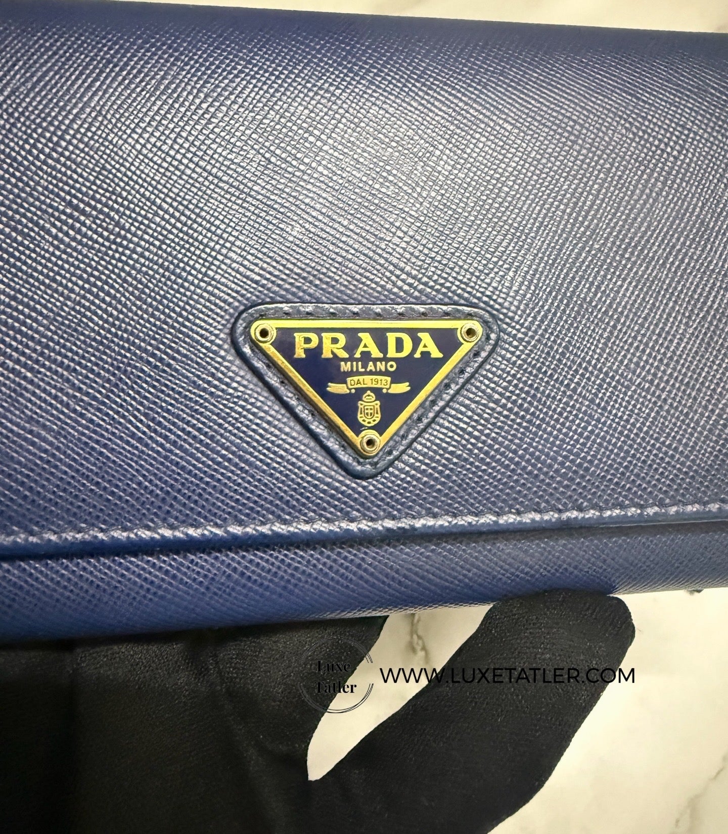 Prada Saffiano Wallet with Card Case