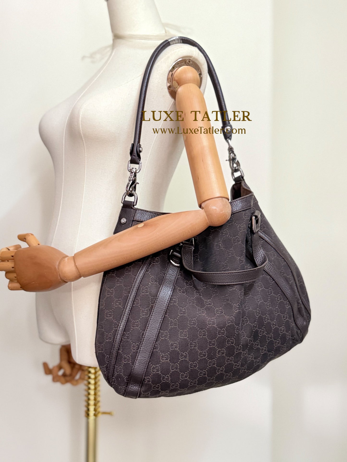 Gucci Monogram Canvas Bag