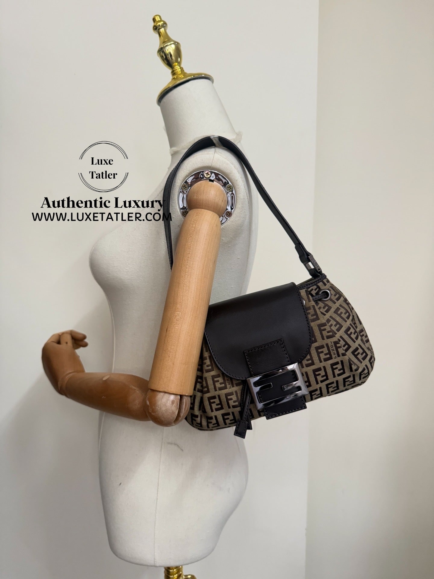 Fendi Zucca Canvas Bag