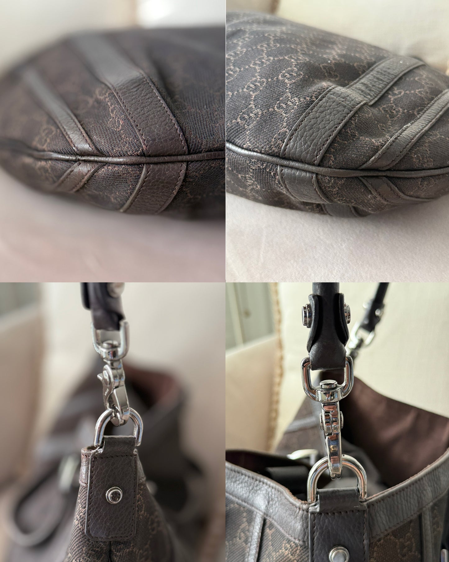 Gucci Monogram Canvas Bag